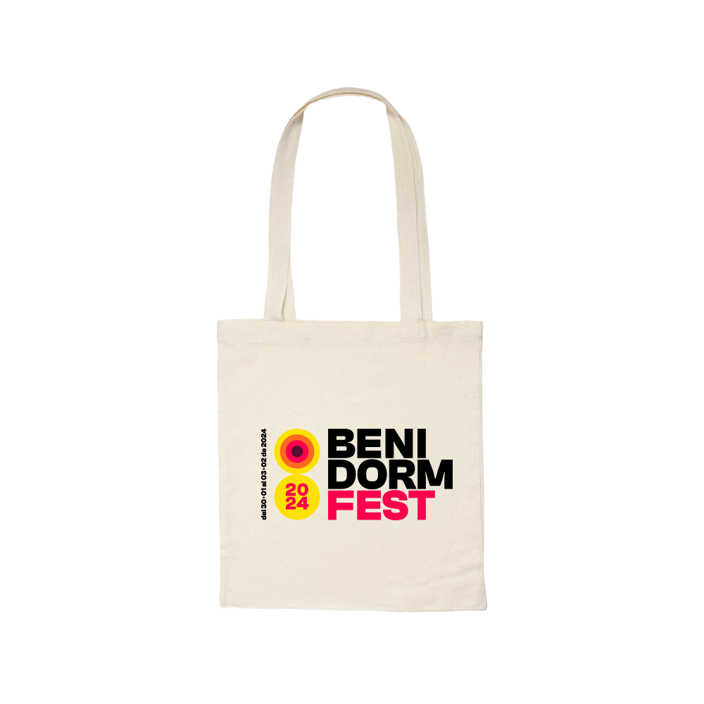 Tote Bag Natural Raw Benidorm Fest